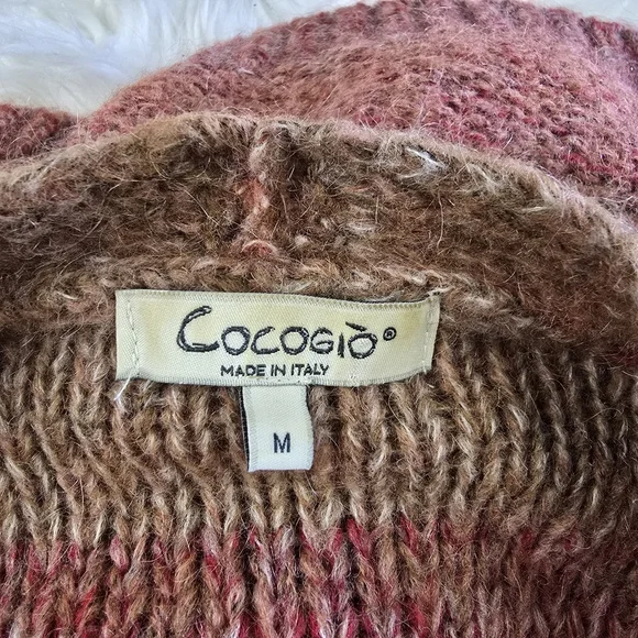 Cocogio spice open front cardigan sweater medium - Picture 8 of 9